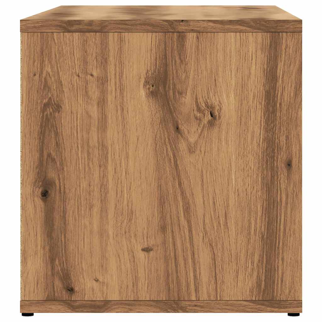 TV Cabinet Artisan Oak 80x34x35.5 cm Engineered Wood