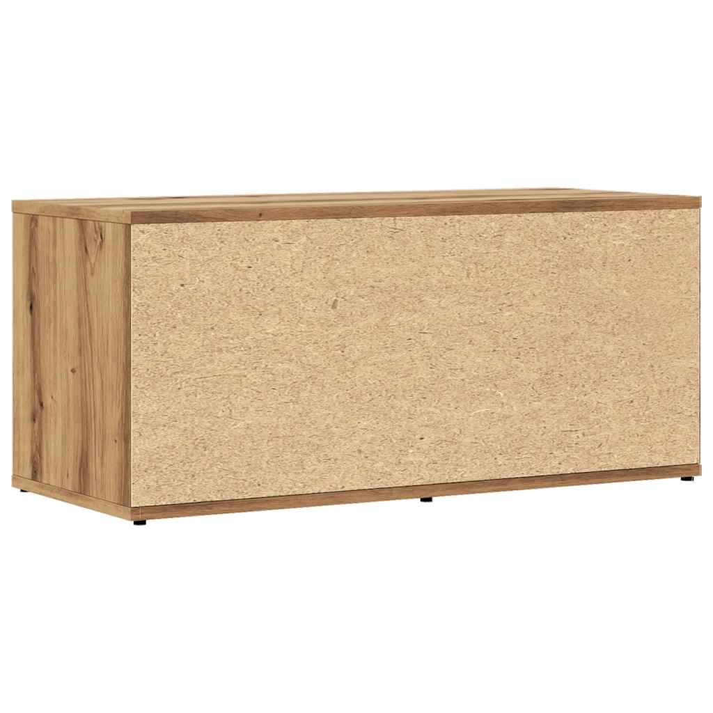 TV Cabinet Artisan Oak 80x34x35.5 cm Engineered Wood