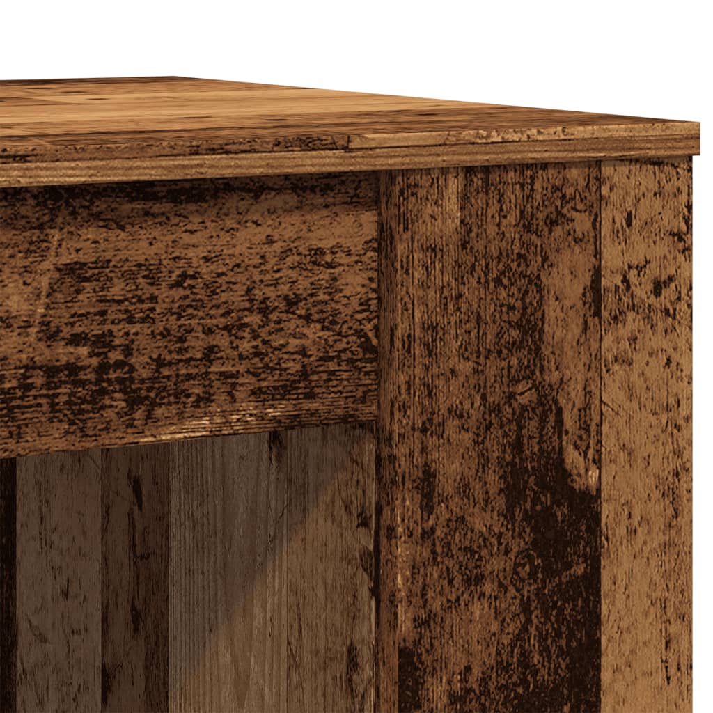 Coffee Table Old Wood 102x55x42 cm Engineered Wood