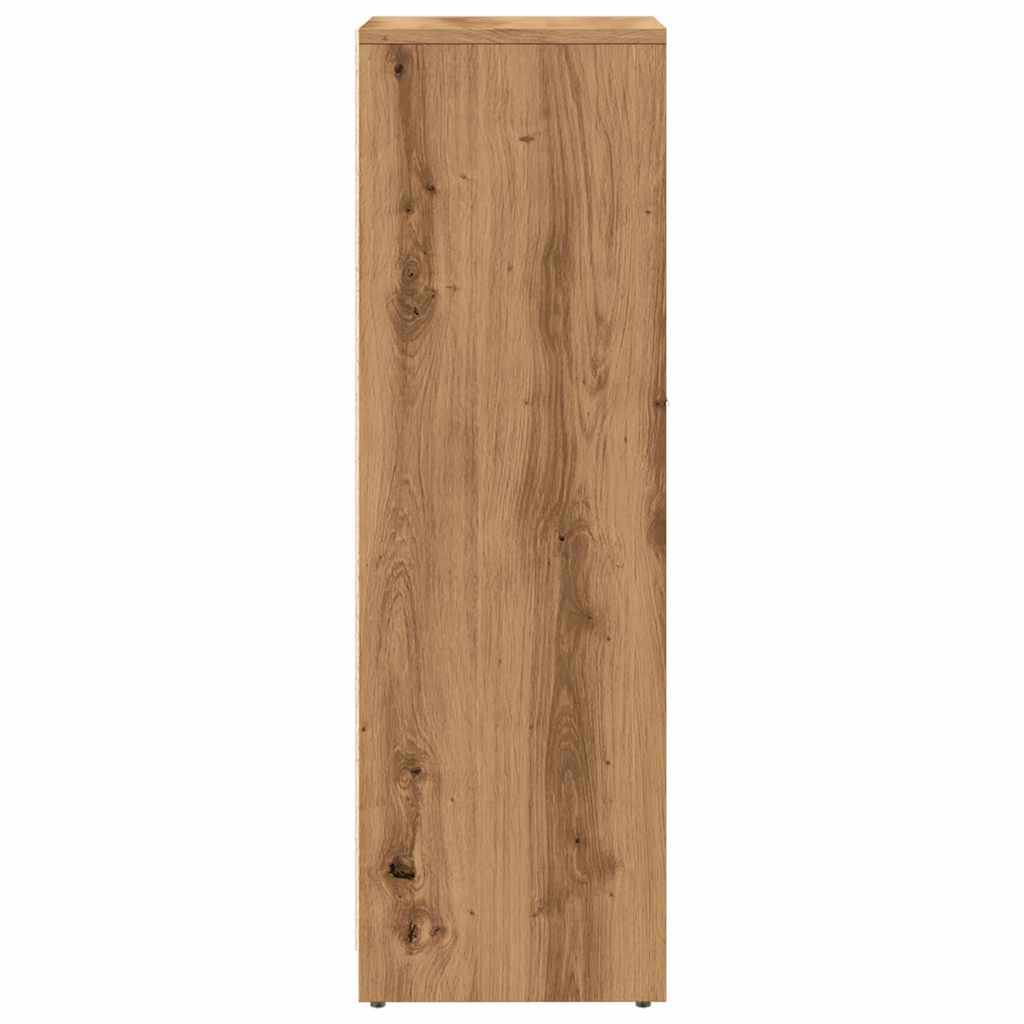 Artisan Oak Bathroom Cabinet, Engineered Wood 30x30x95 cm