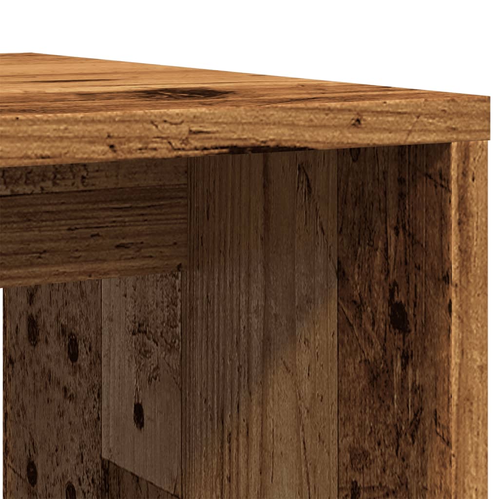 Coffee Table Old Wood 100x48x40 cm Engineered Wood