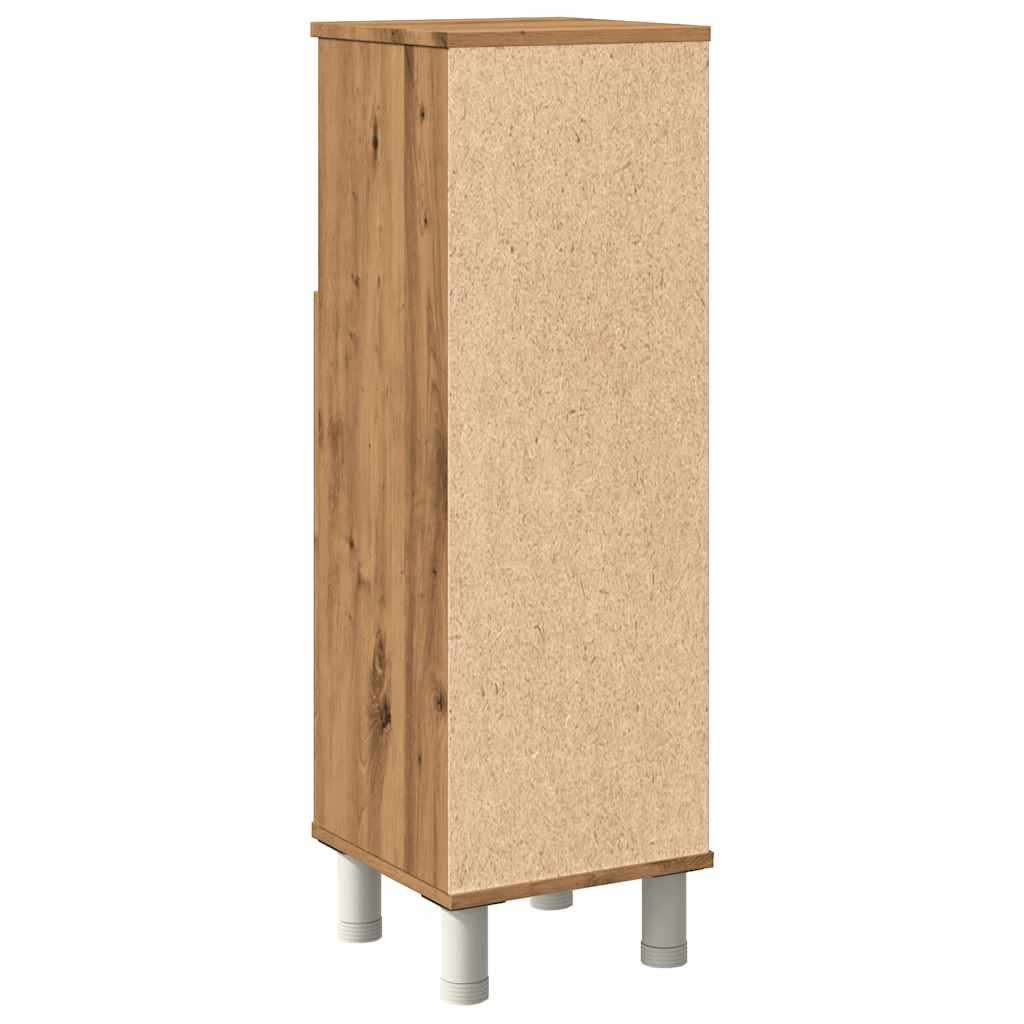 Artisan Oak Bathroom Cabinet 30x30x95 cm - Engineered Wood
