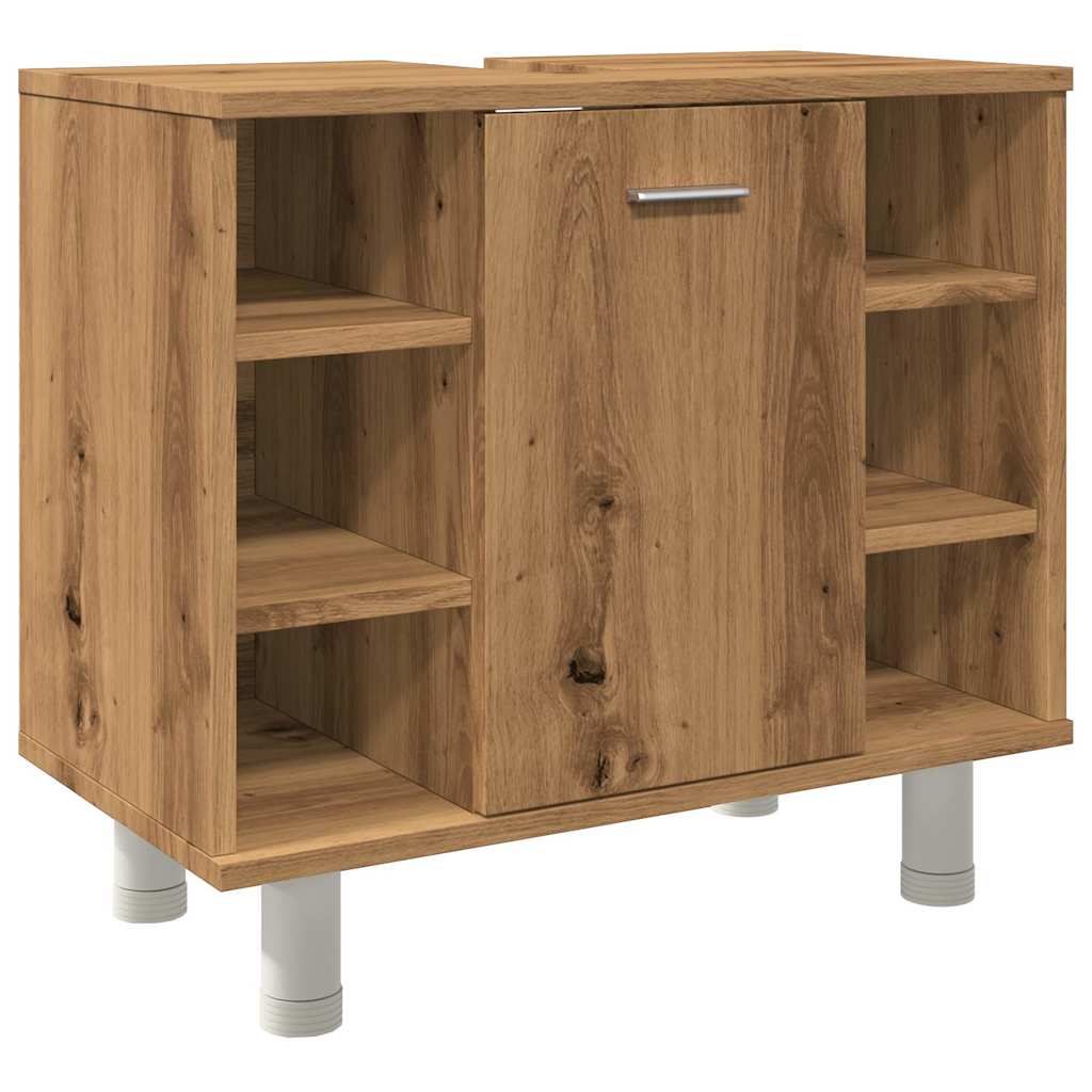 Artisan Oak Bathroom Cabinet, 60x32x53.5 cm, Engineered Wood
