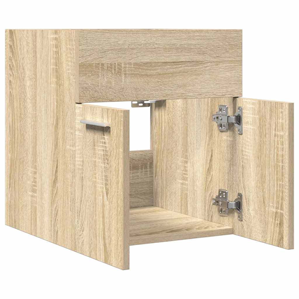 Sonoma Oak Bathroom Sink Cabinet, 41x38.5x46 cm, Engineered Wood