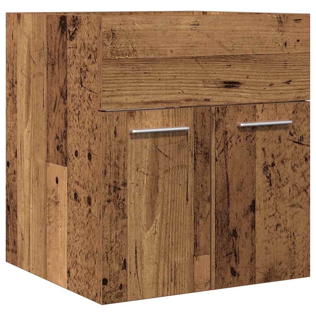Vintage-Style Engineered Wood Bathroom Sink Cabinet, 41x38.5x46 cm