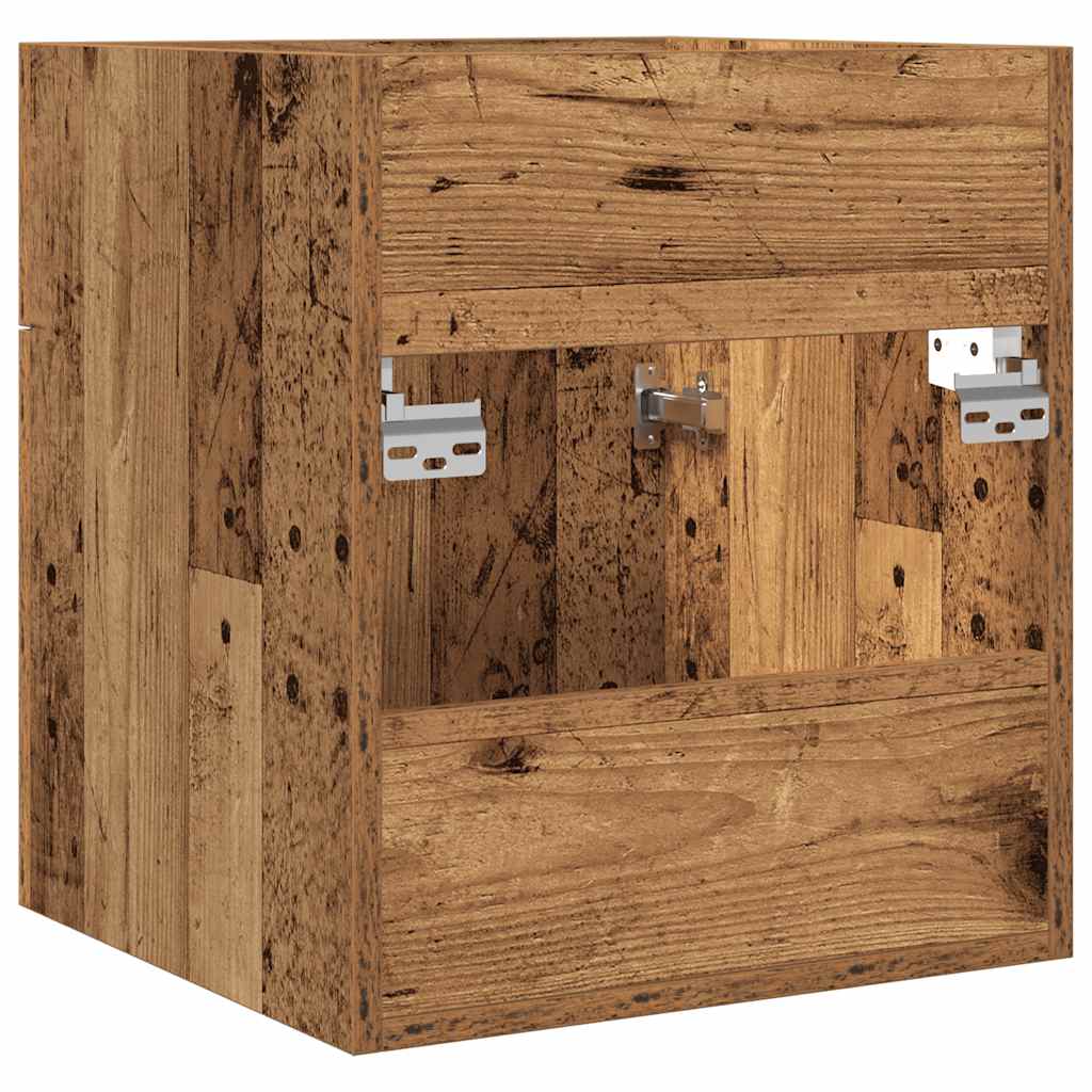Vintage-Style Engineered Wood Bathroom Sink Cabinet, 41x38.5x46 cm