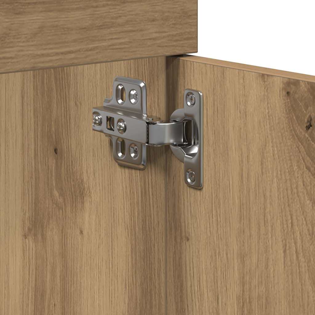 Artisan Oak Bathroom Sink Cabinet, 41x38.5x46cm, Engineered Wood