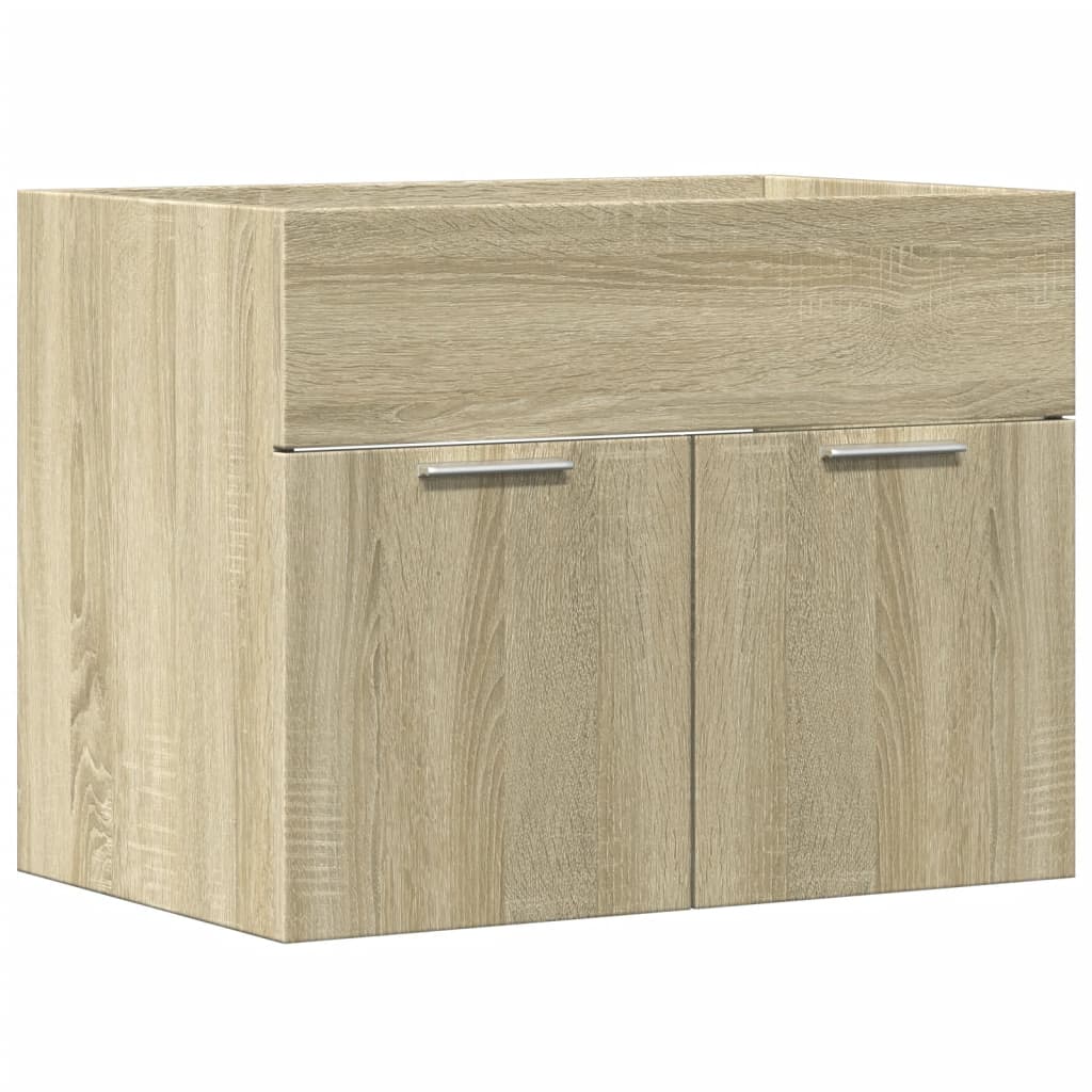 Sonoma Oak Sink Cabinet 60x38.5x46 cm - Engineered Wood