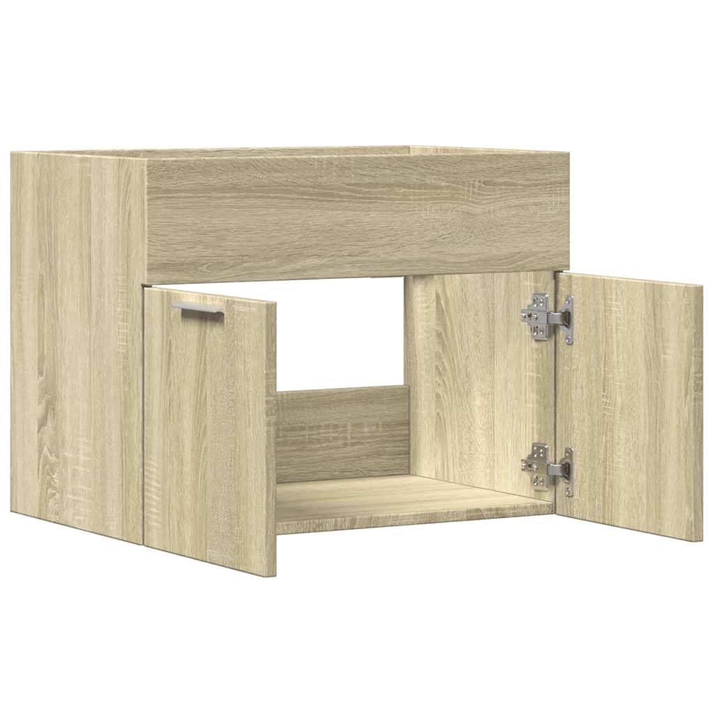 Sonoma Oak Sink Cabinet 60x38.5x46 cm - Engineered Wood