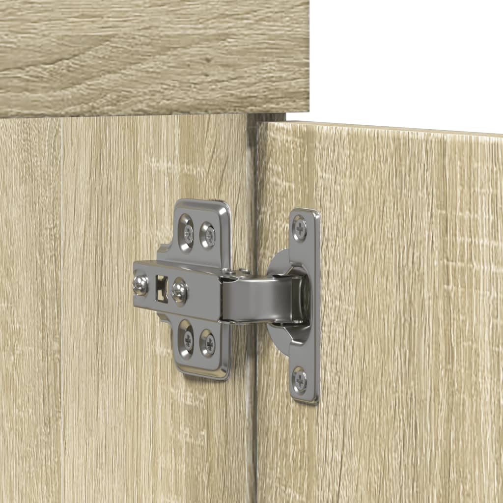 Sonoma Oak Sink Cabinet 60x38.5x46 cm - Engineered Wood