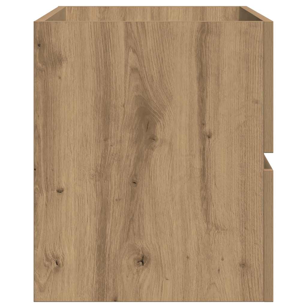 Artisan Oak Sink Cabinet 100x38.5x45 cm - Engineered Wood Beauty