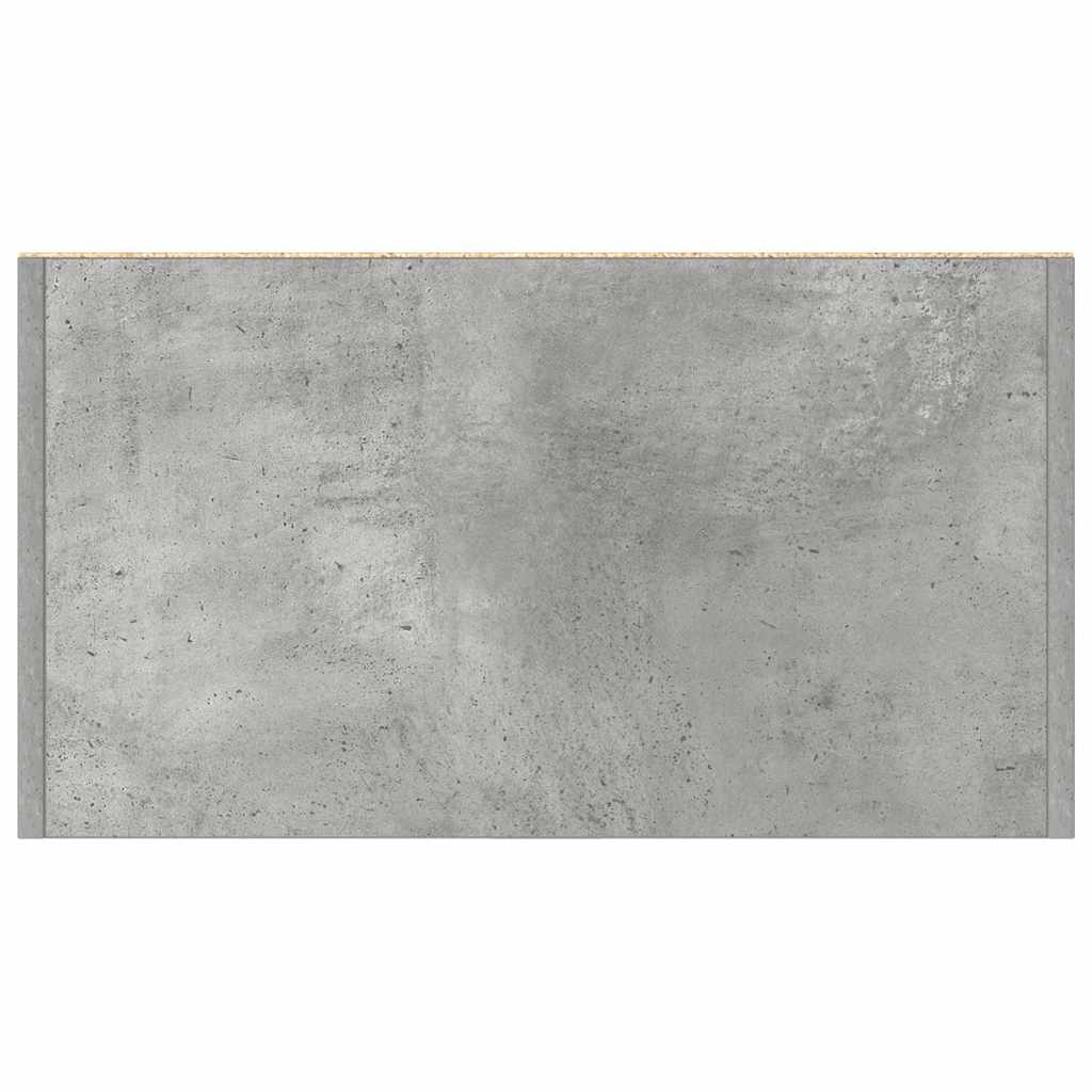 Concrete Grey Bathroom Cabinet, 60x33x80 cm - Engineered Wood