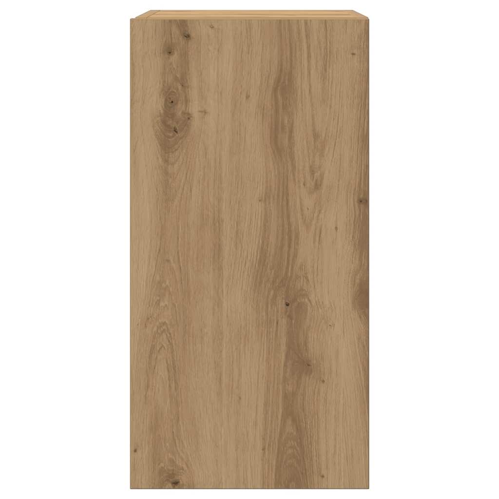 TV Cabinets 2 pcs Artisan Oak 30.5x30x60 cm Engineered Wood