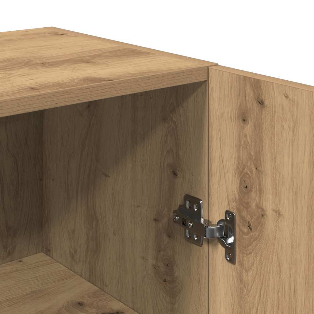 TV Cabinets 2 pcs Artisan Oak 30.5x30x60 cm Engineered Wood