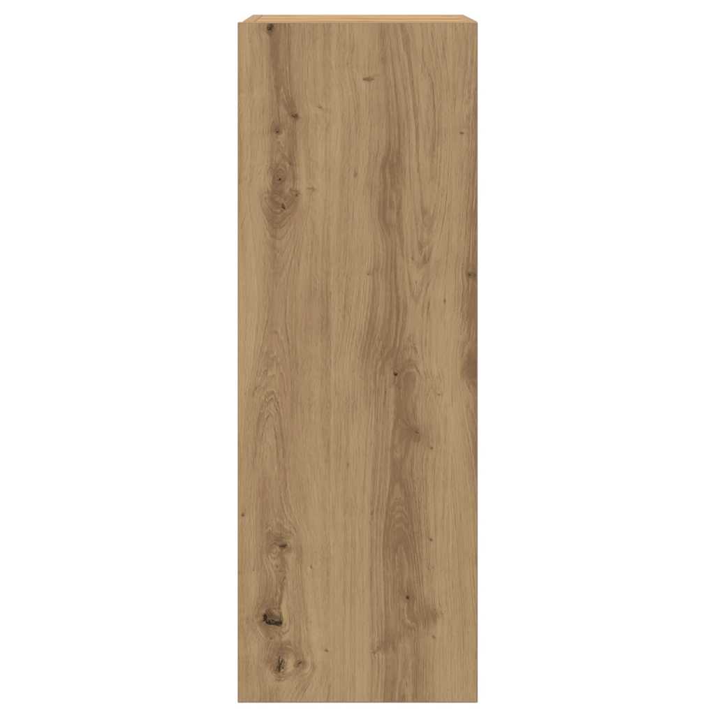 TV Cabinets 2 pcs Artisan Oak 30.5x30x90 cm Engineered Wood