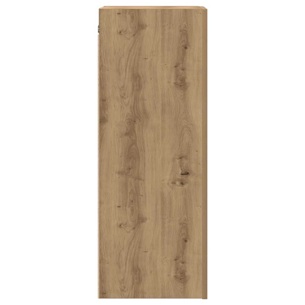 TV Cabinets 2 pcs Artisan Oak 30.5x30x90 cm Engineered Wood