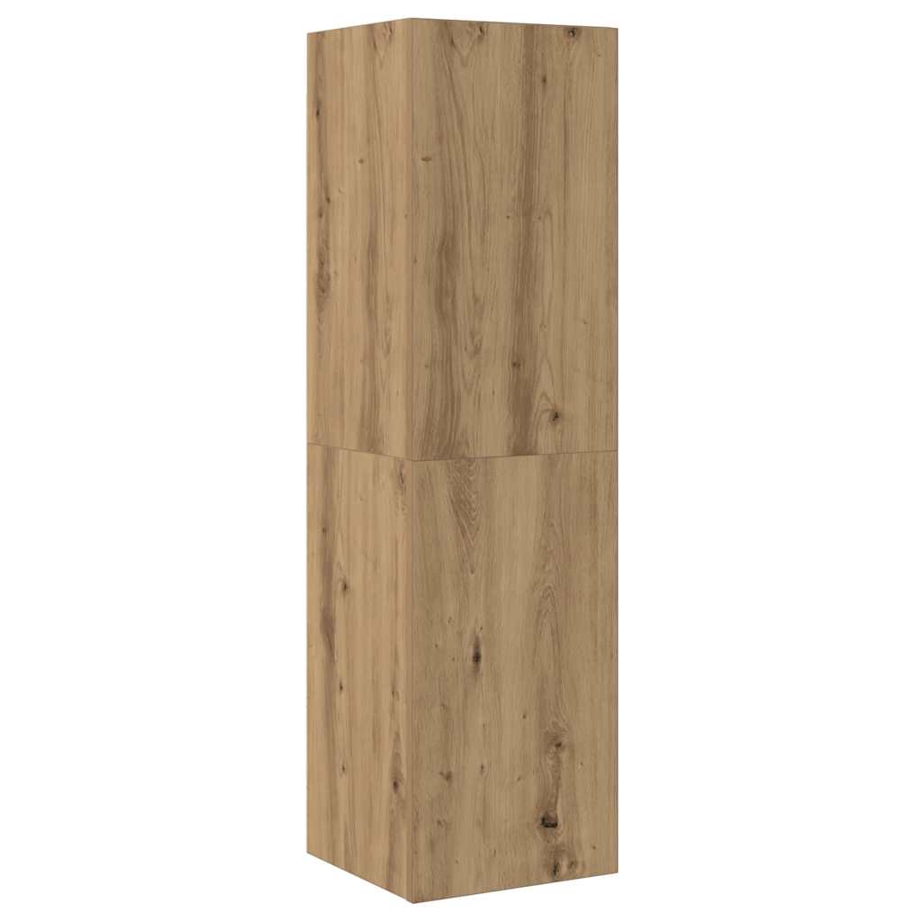 TV Cabinet Artisan Oak 30.5x30x110 cm Engineered Wood