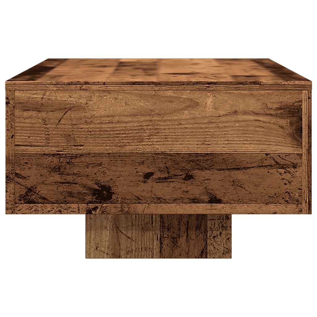 Coffee Table Old Wood 100x49.5x31 cm Engineered Wood