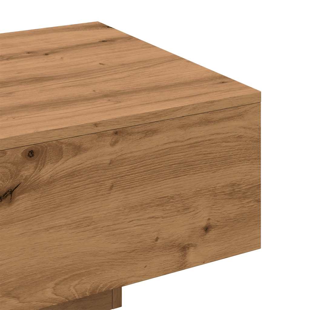Coffee Table Artisan Oak 100x49.5x31 cm Engineered Wood