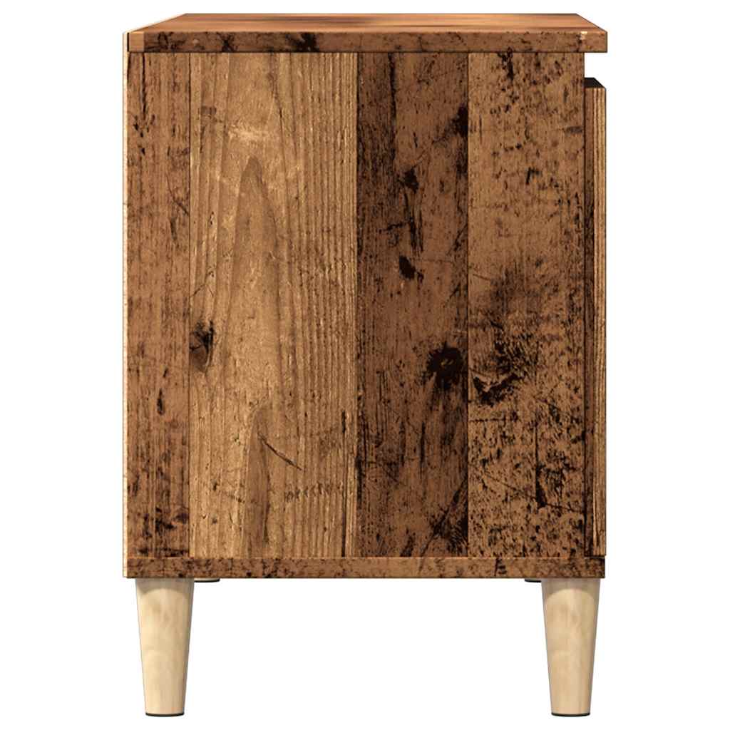 TV Cabinet Old Wood 102x35x50 cm Engineered Wood