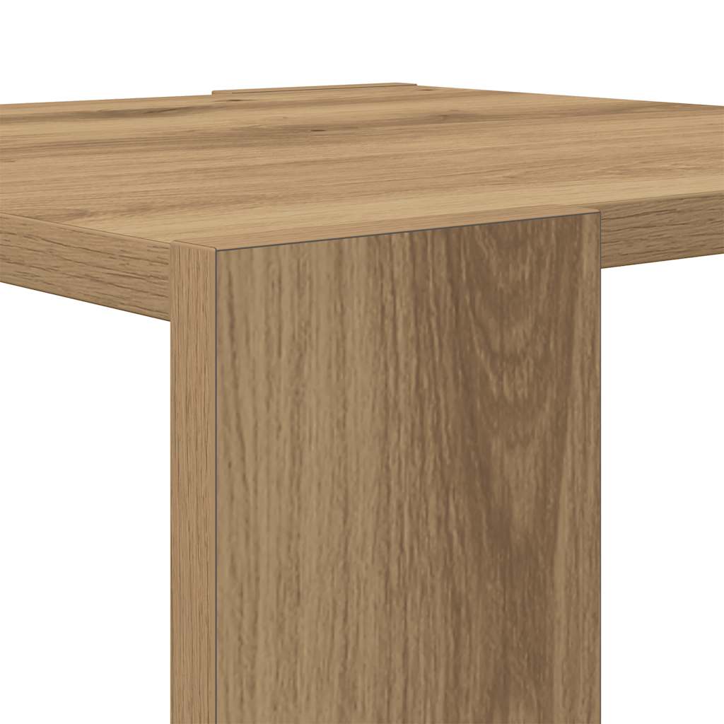 Coffee Table Artisan Oak 40x40x30 cm Engineered Wood