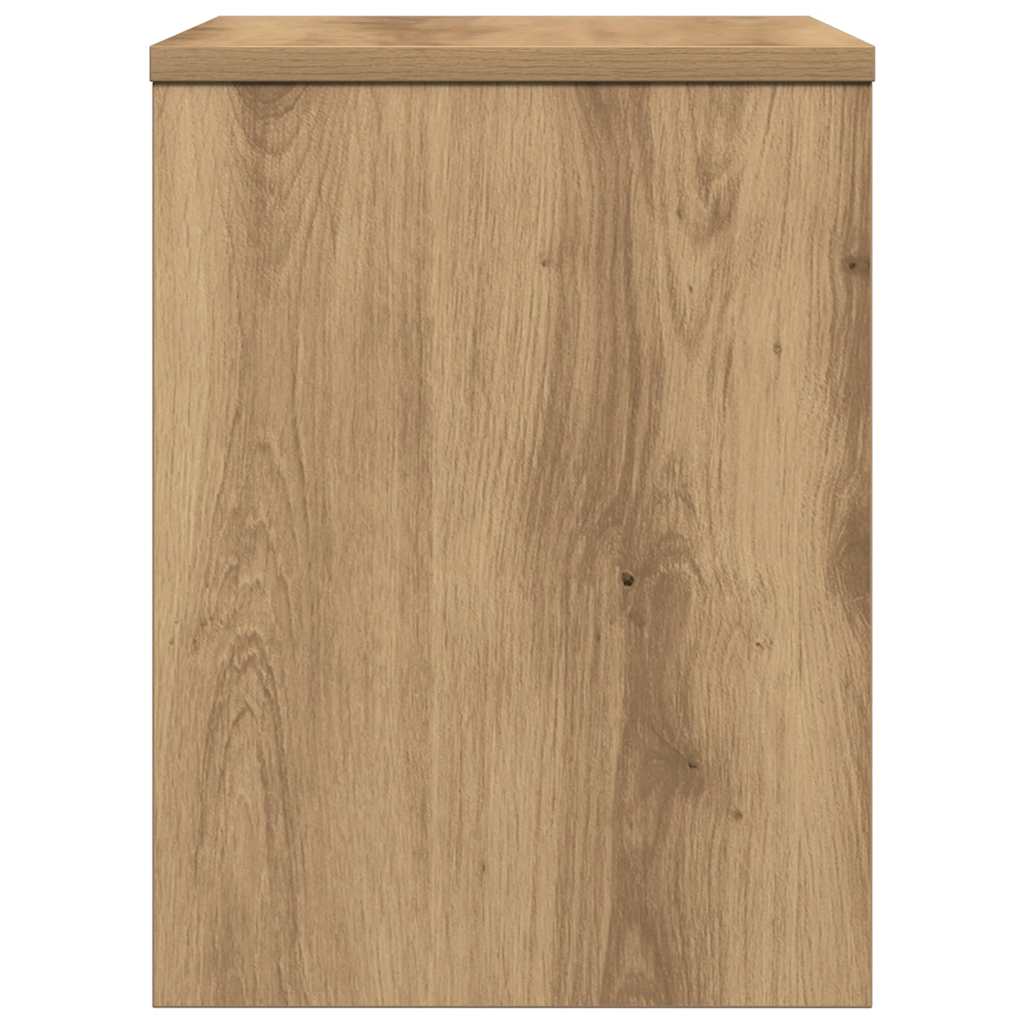 Bedside Cabinet Artisan Oak 40x30x40 cm Engineered Wood