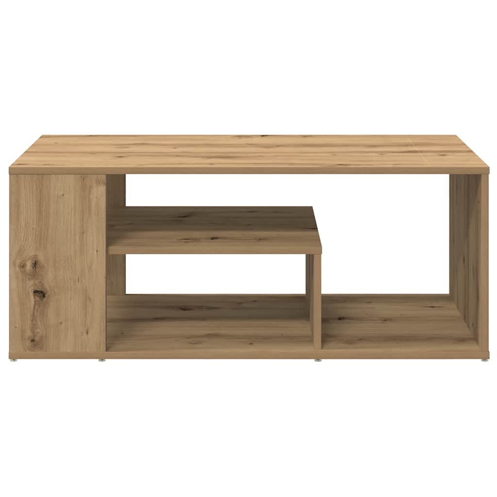 Coffee Table Artisan Oak 100x50x40 cm Engineered Wood