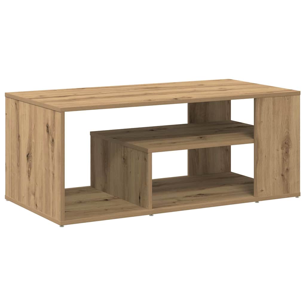 Coffee Table Artisan Oak 100x50x40 cm Engineered Wood