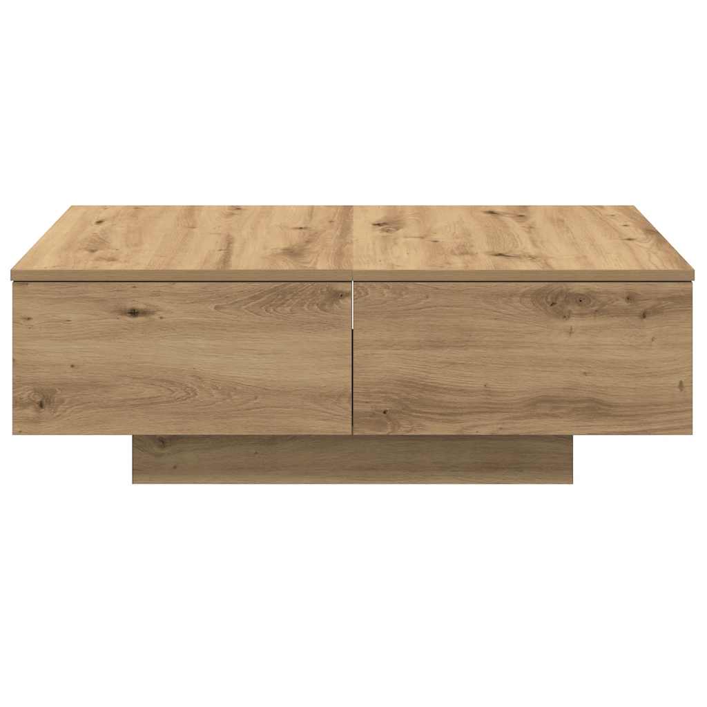 Coffee Table Artisan Oak 90x60x31 cm Engineered Wood