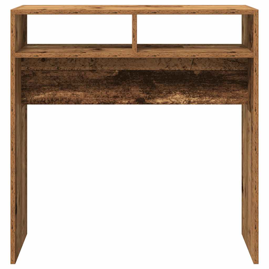 Rustic Console Table - Old Wood, 78x30x80 cm, Engineered Wood