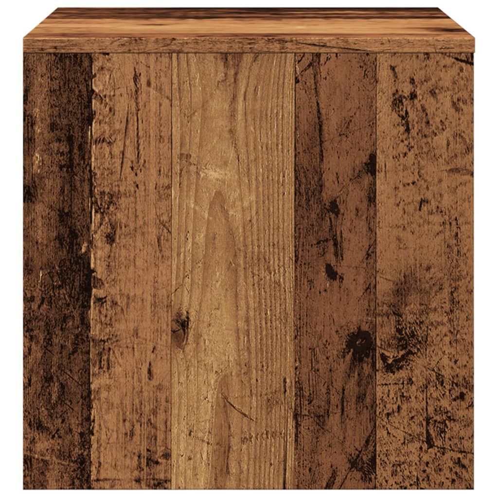 Rustic Nesting Tables Set of 3 - Old Engineered Wood Design