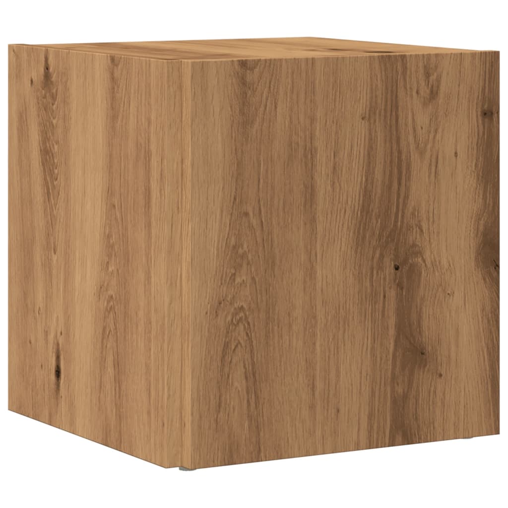 Side Table Artisan Oak 33x33x34 cm Engineered Wood