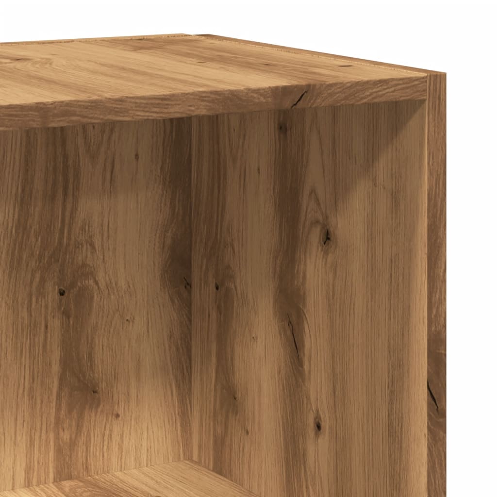 Side Table Artisan Oak 33x33x34 cm Engineered Wood