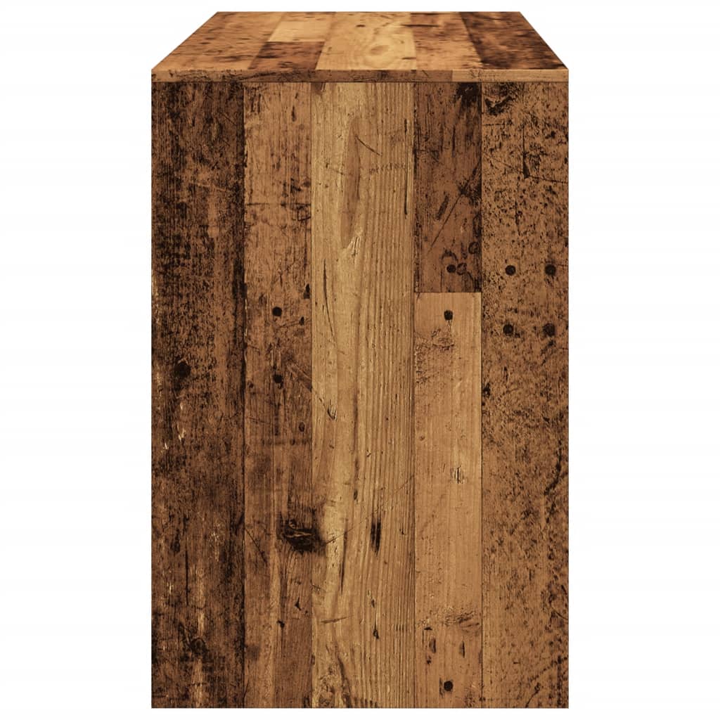Rustic Engineered Wood Desk 101x50x76.5 cm - Classic Design