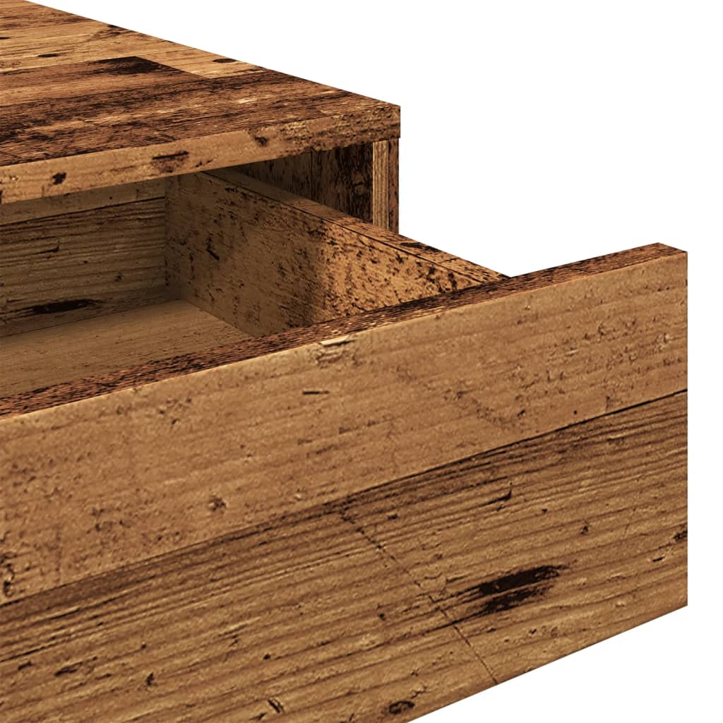 Rustic Engineered Wood Desk 101x50x76.5 cm - Classic Design