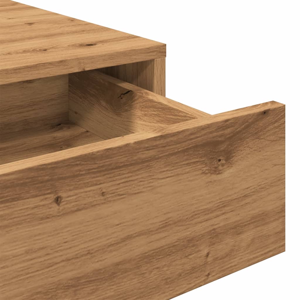 Oak Desk Artisan 101x50x76.5 cm - Engineered Wood Excellence