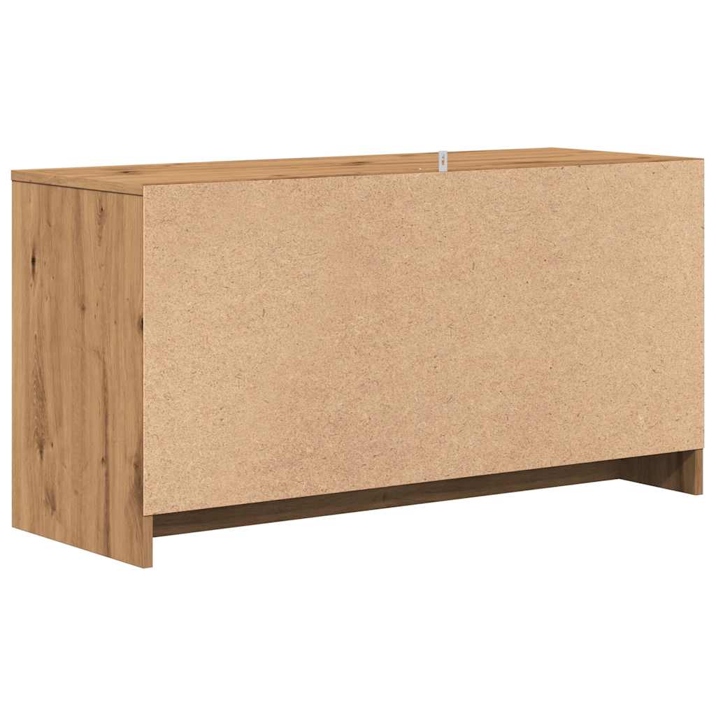 TV Cabinet Artisan Oak 102x37.5x52.5 cm Engineered Wood