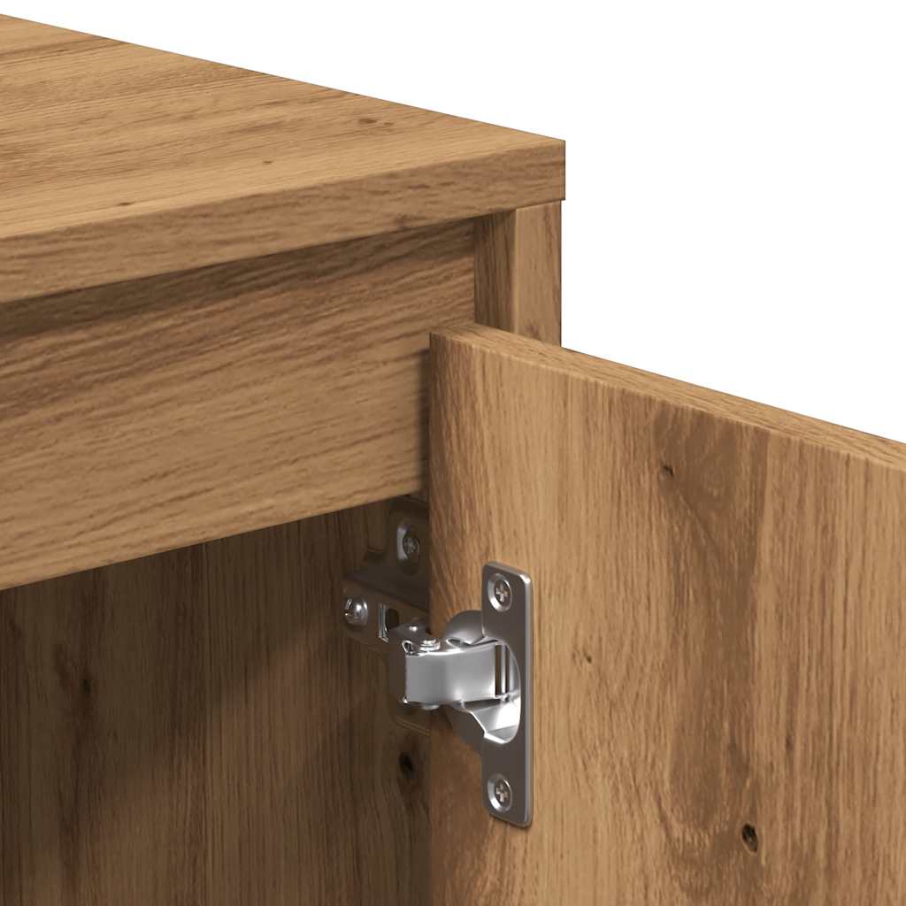 TV Cabinet Artisan Oak 102x37.5x52.5 cm Engineered Wood