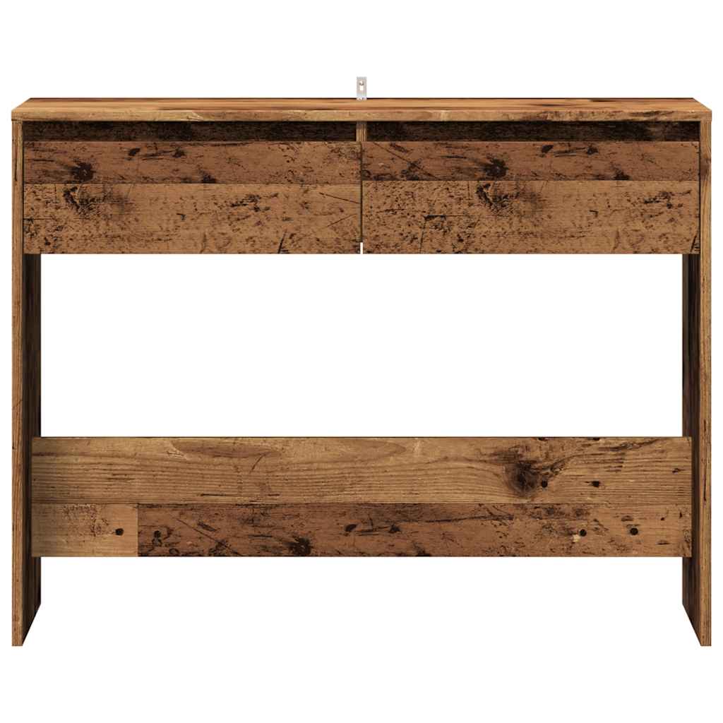 Vintage Console Table, 100x35x76.5 cm, Engineered Wood Finish