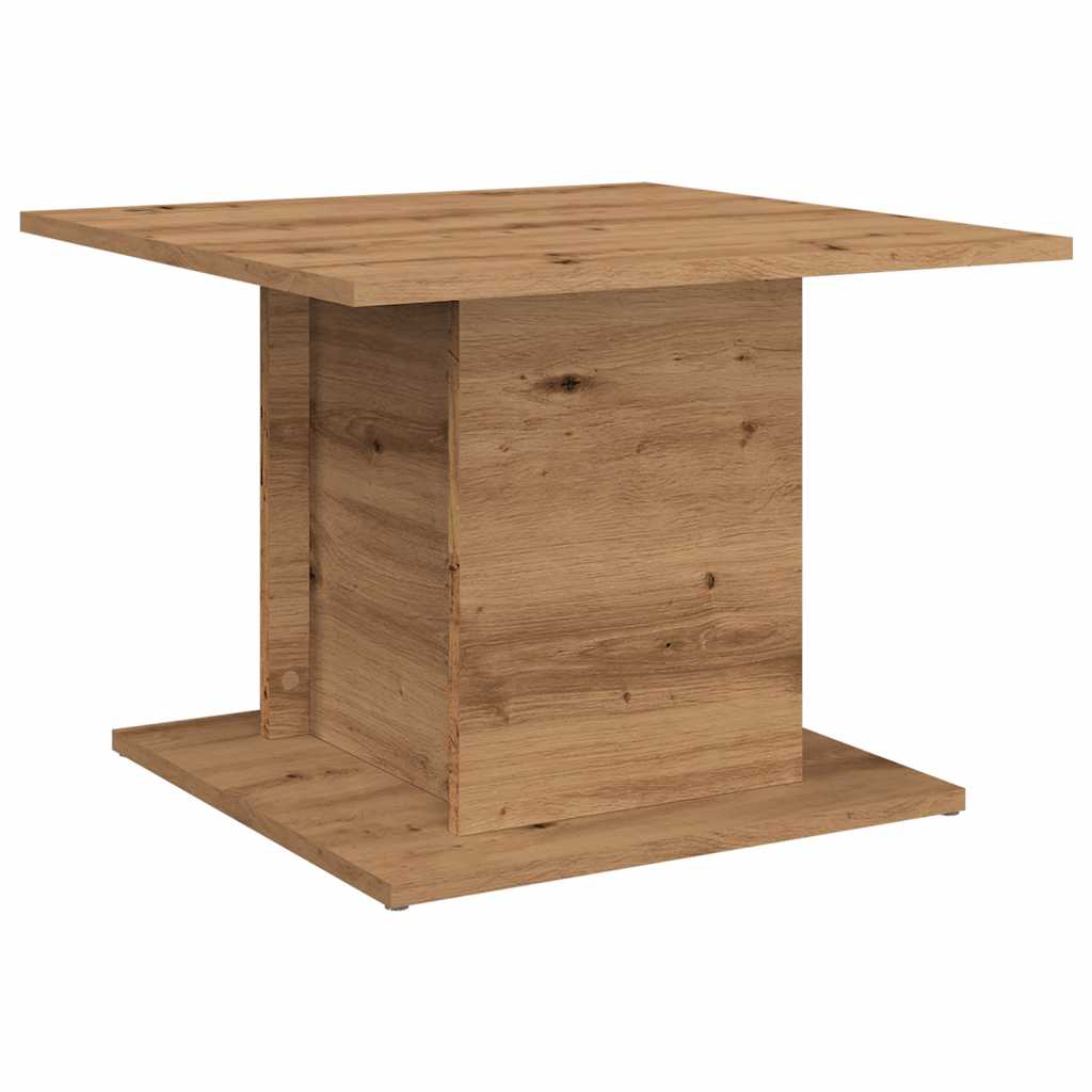Coffee Table Artisan Oak 55.5x55.5x40 cm Engineered Wood