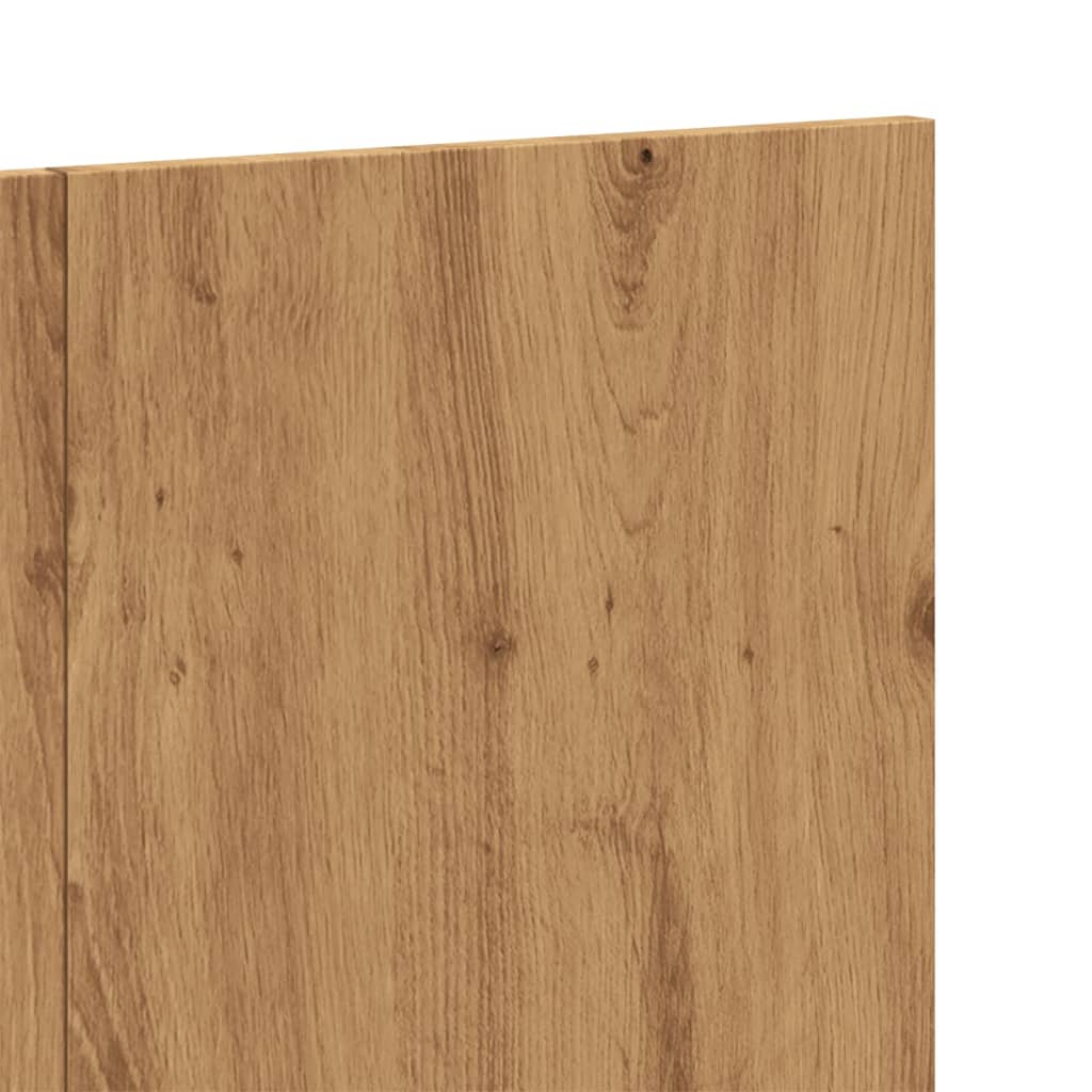 Artisan Oak Engineered Wood Bed Headboard 120x80 cm