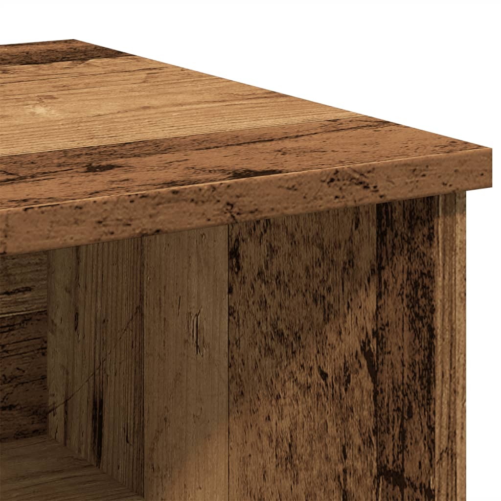 Bedside Cabinets 2 pcs Old Wood 40x36x65 cm Engineered Wood