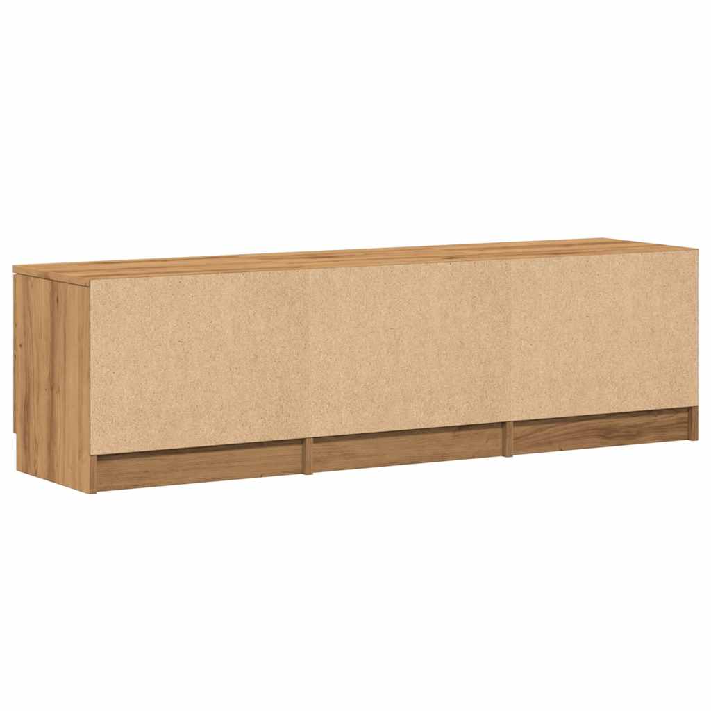 TV Cabinet Artisan Oak 140x35x40 cm Engineered Wood