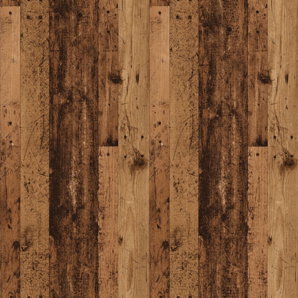 Coffee Table Old Wood 80x50.5x41.5 cm Engineered Wood