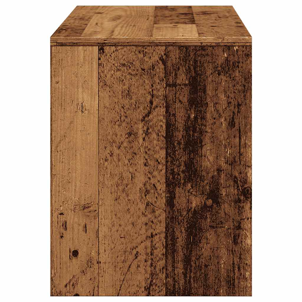 Vintage Dressing Stool - Engineered Wood, 70x35x45 cm