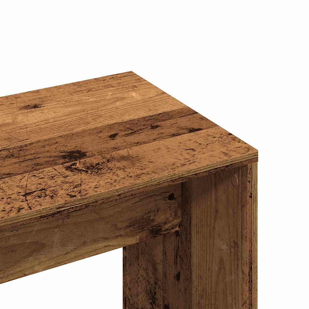 Vintage Dressing Stool - Engineered Wood, 70x35x45 cm