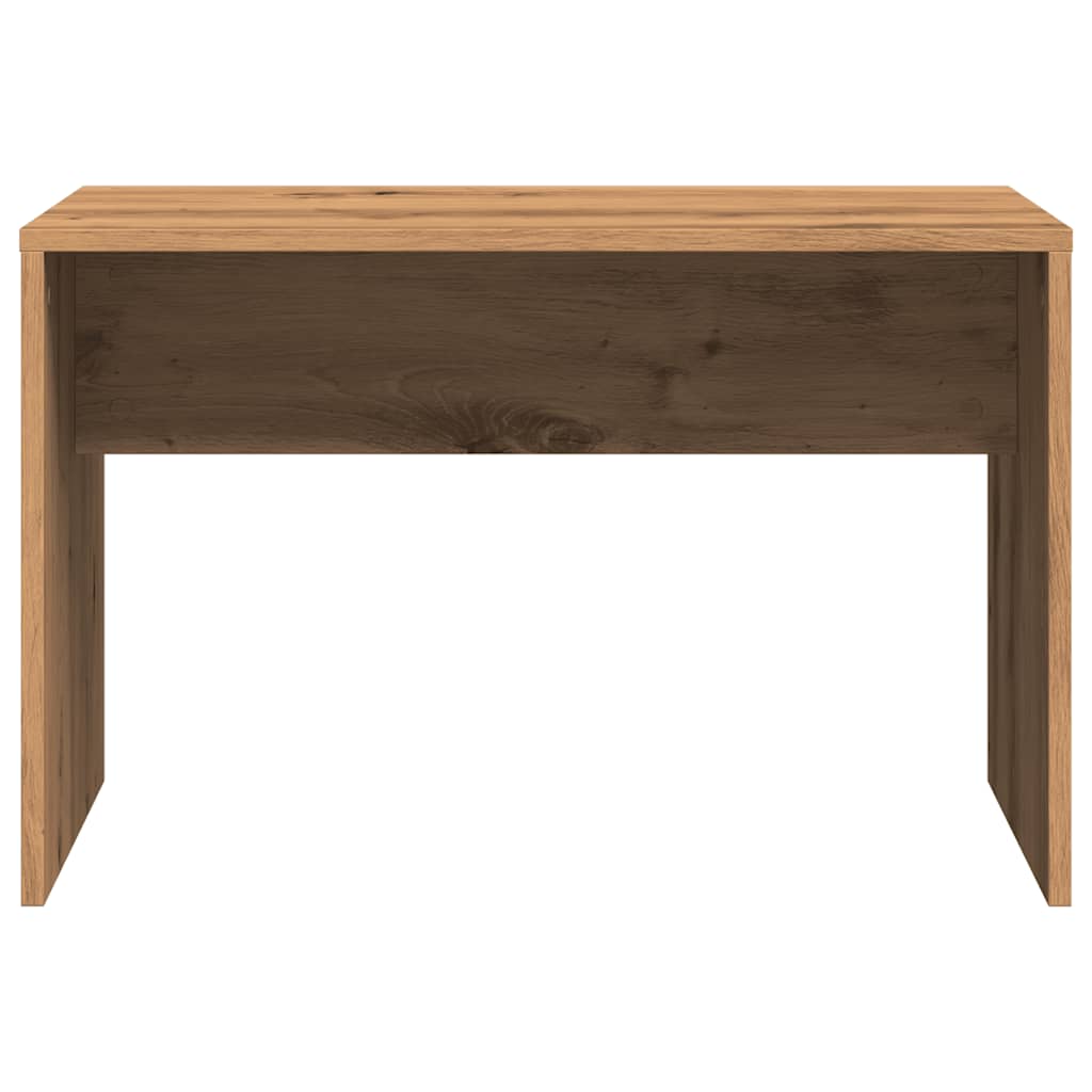 Artisan Oak Dressing Stool, Engineered Wood, 70x35x45 cm