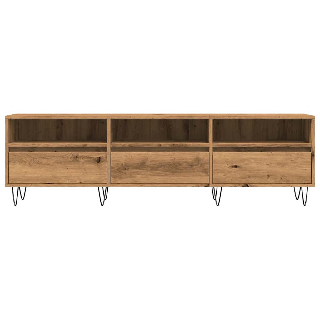TV Cabinet Artisan Oak 150x30x44.5 cm Engineered Wood