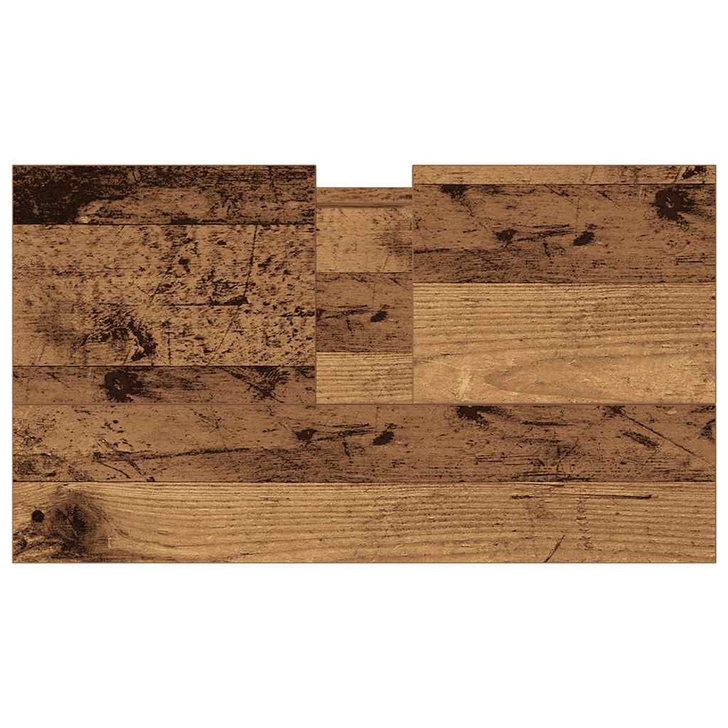 Vintage Engineered Wood Bathroom Cabinet, 58x33x60 cm, Rustic Finish