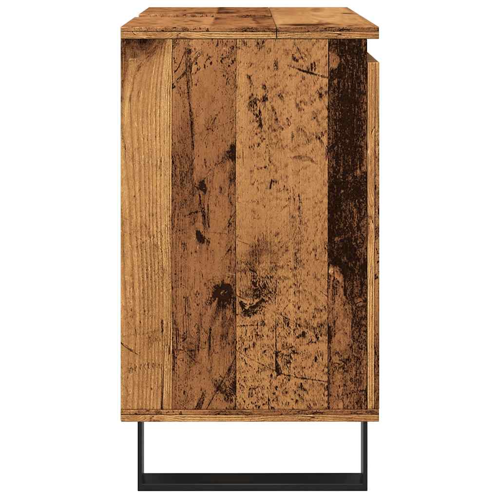 Vintage-Style Bathroom Cabinet, 58x33x60cm, Engineered Wood